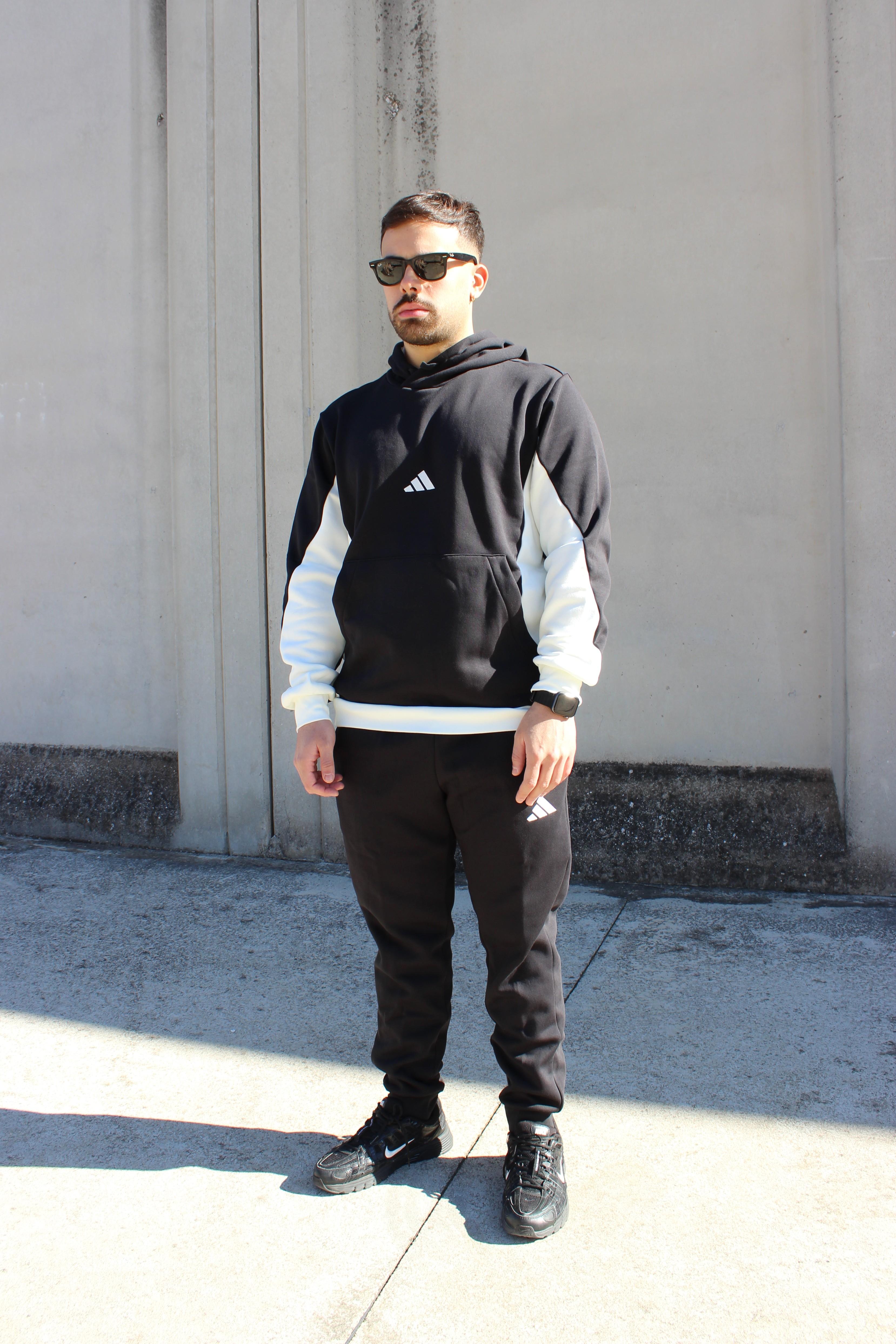 Adidas Tuta da Uomo Fleece Colorblock KB5264 UNI ADIDAS