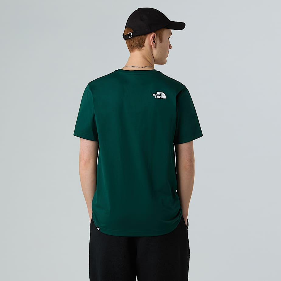 M Ss Simple Dome Tee NF0A87NG 1KI THE NORTH FACE