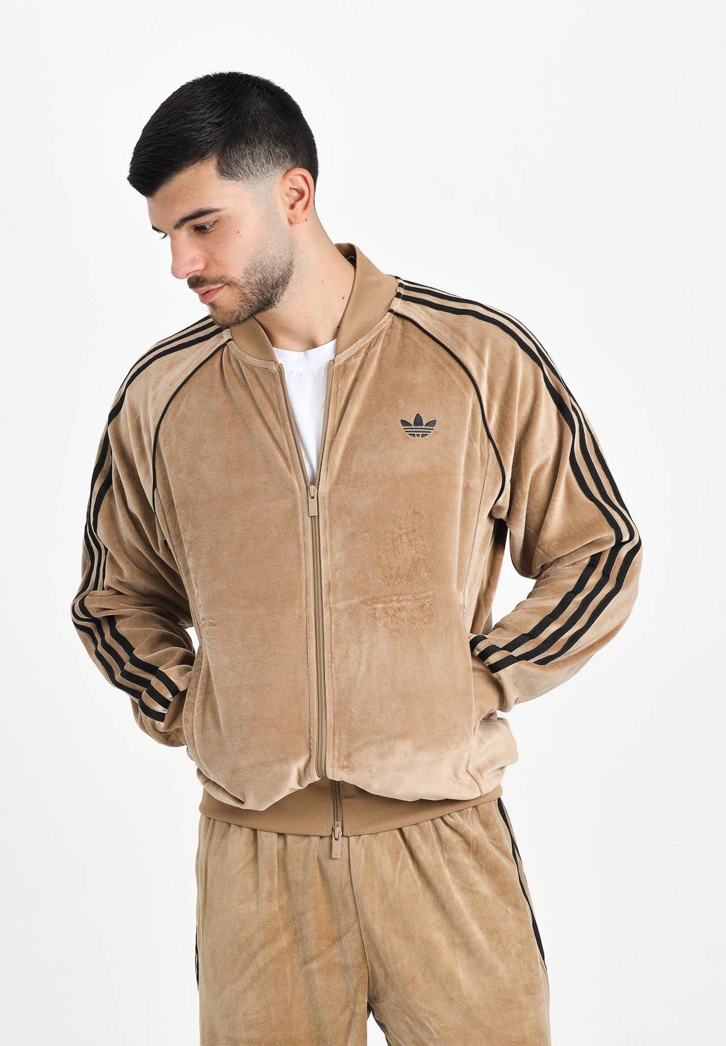 SST Adicolor Velour Track Top JX1561 UNI ADIDAS