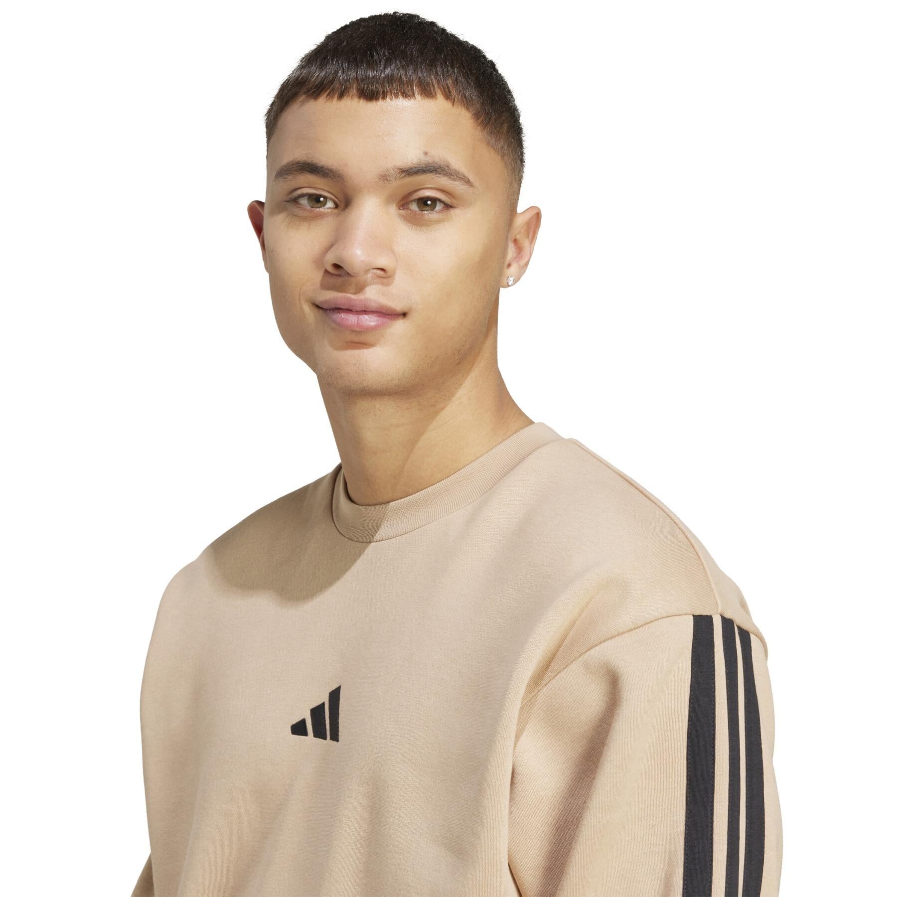 Essentials 3-Stripes Fleece Sweatshirt JX0702 UNI ADIDAS