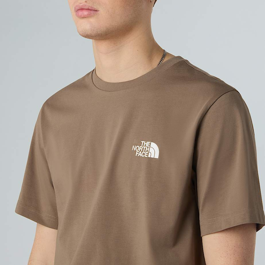 M Ss Simple Dome Tee NF0A87NG BOW THE NORTH FACE