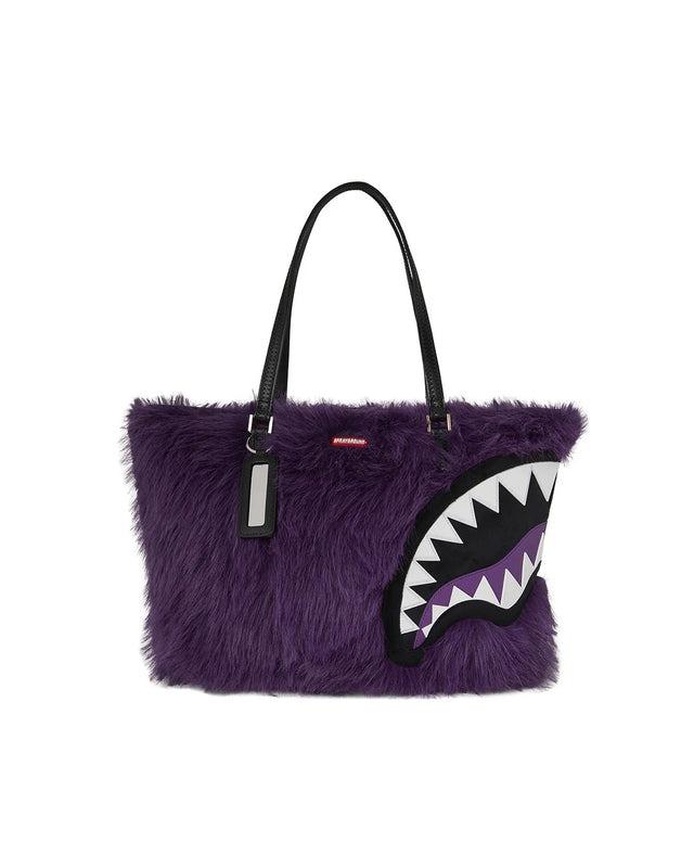 Fur Cray Purp Tote 910T8207 NSZ SPRAYGROUND