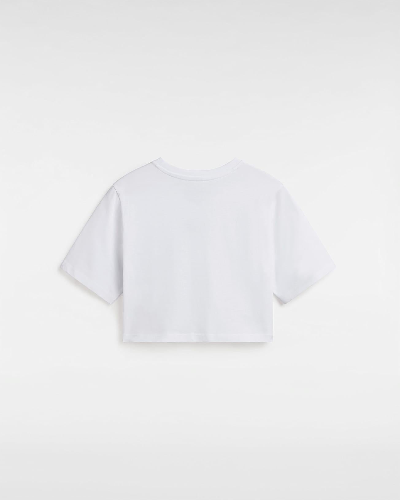 Flying V Crew Crop VN000GFF WHT1 VANS