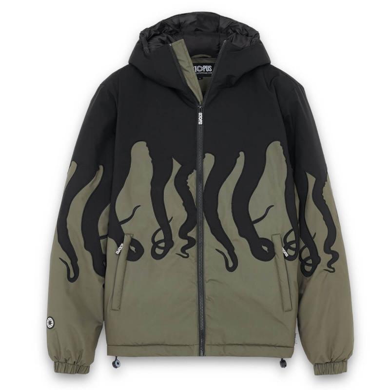 LAYER HOOD JACKET 22WOJH01 ARMY OCTOPUS