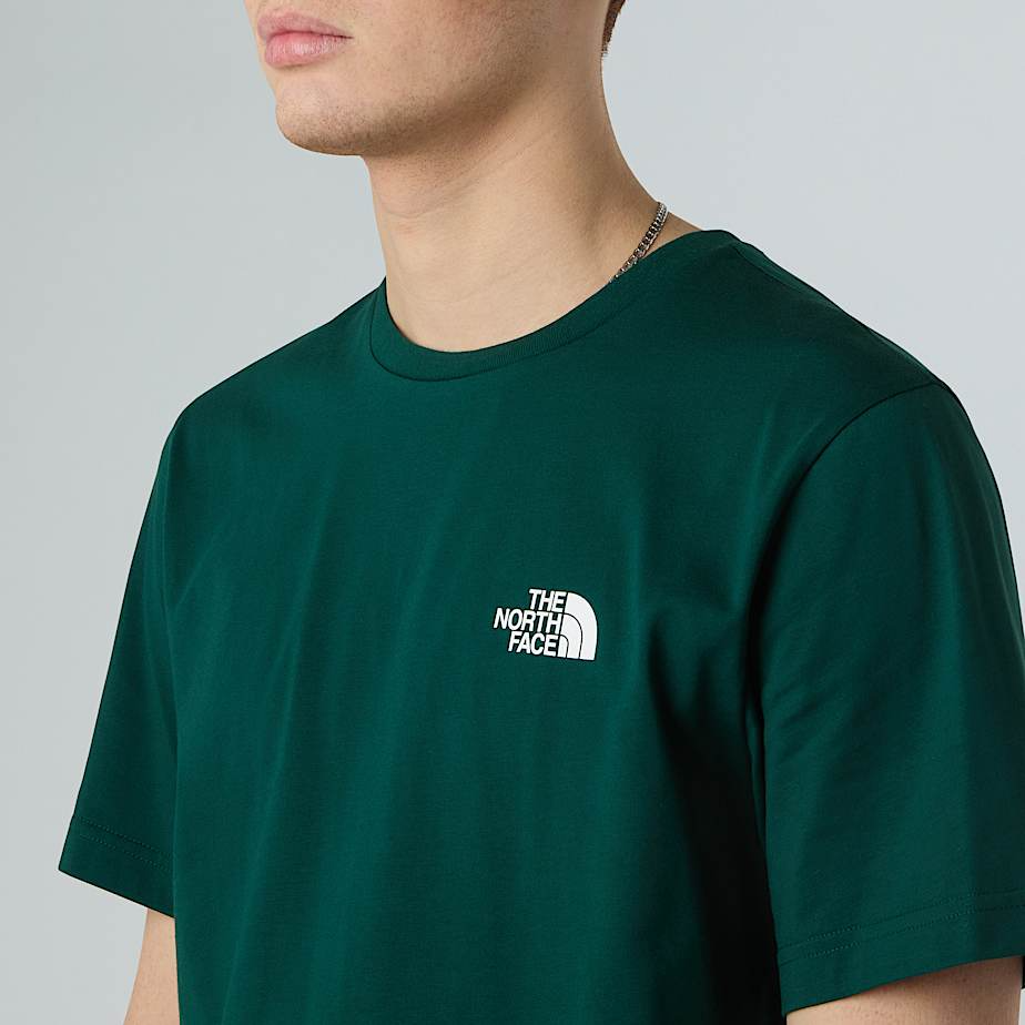 M Ss Simple Dome Tee NF0A87NG 1KI THE NORTH FACE
