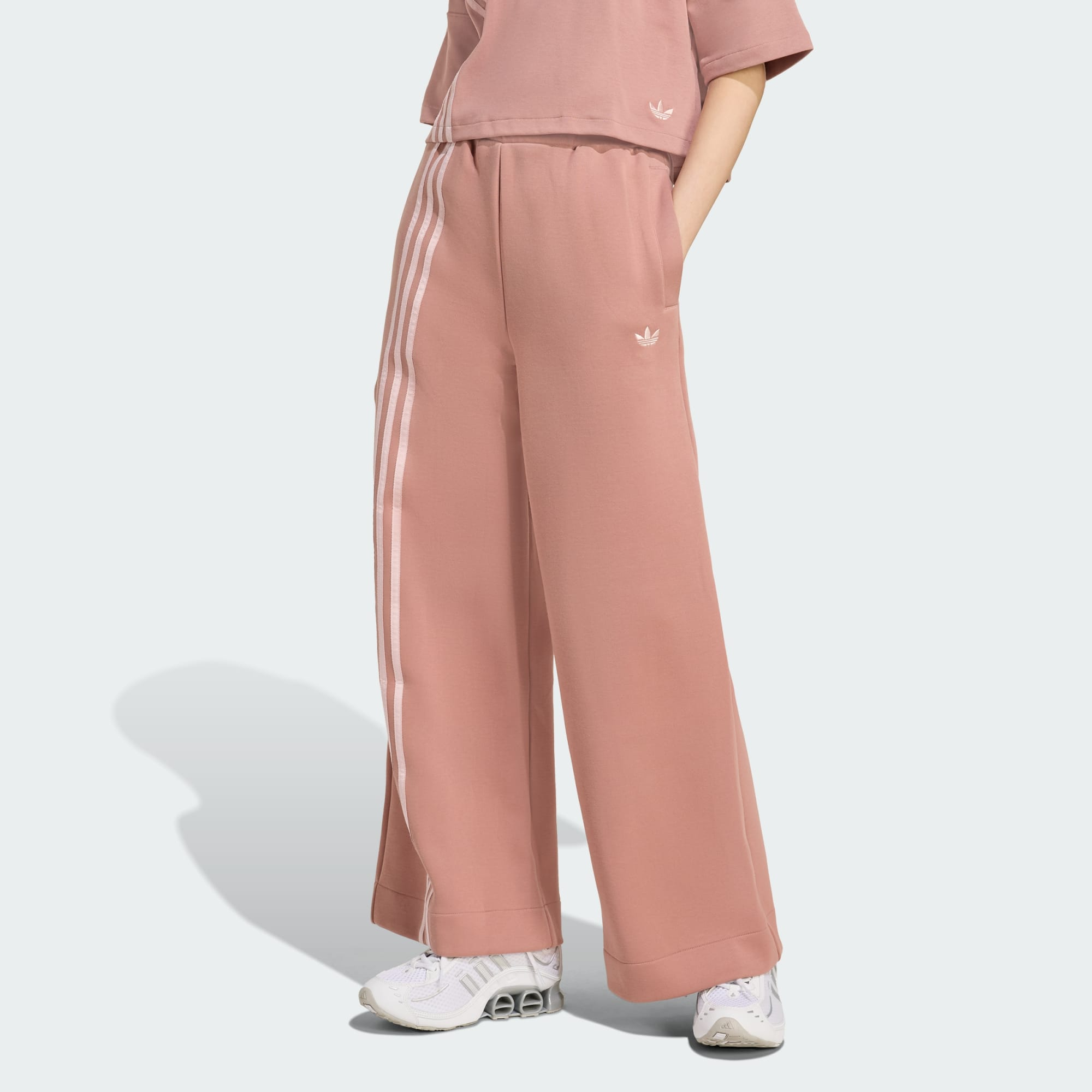 Pantaloni Wide Off Placed 3 strisce JW3621 UNI ADIDAS