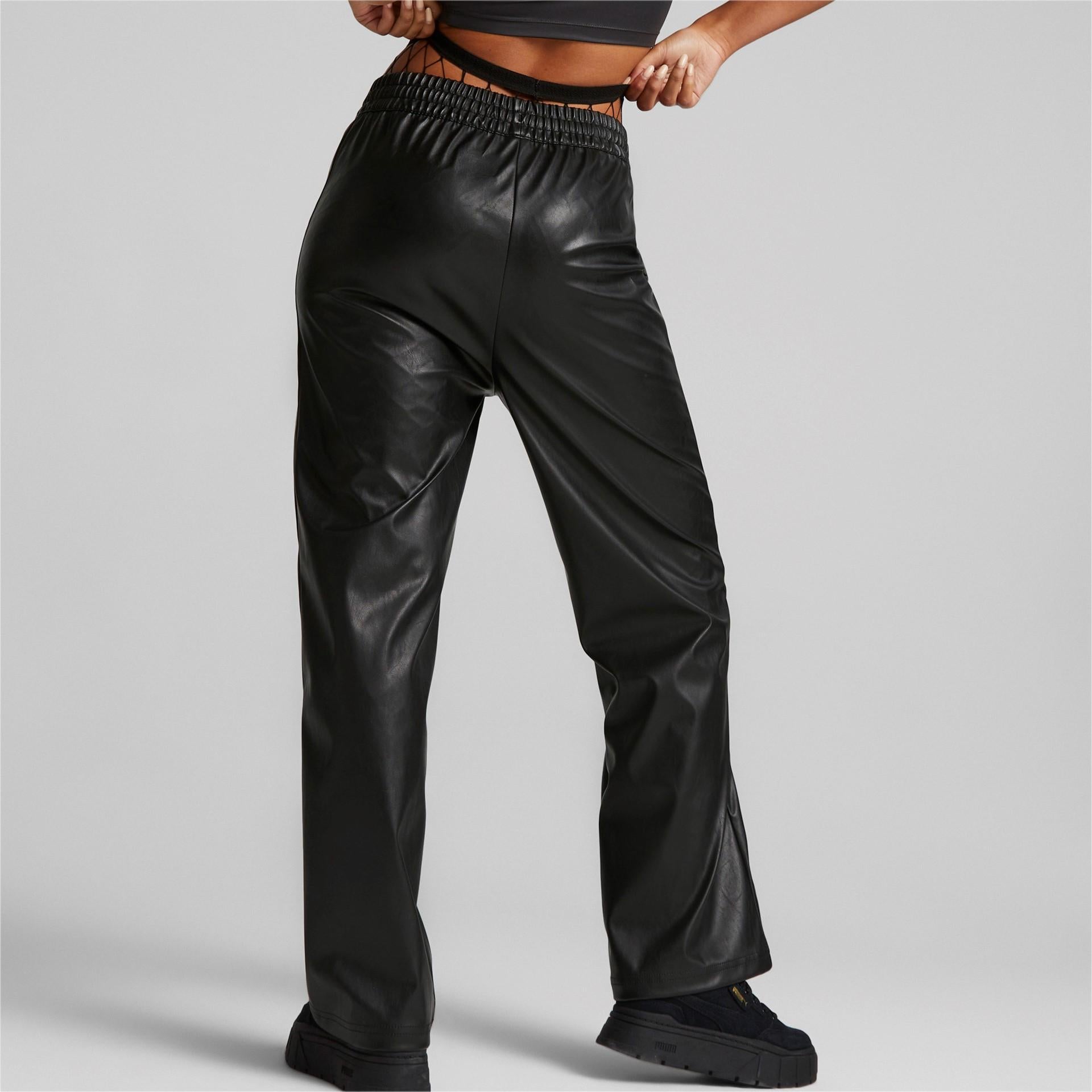 T7 Faux Leather Pants 535692 51 PUMA