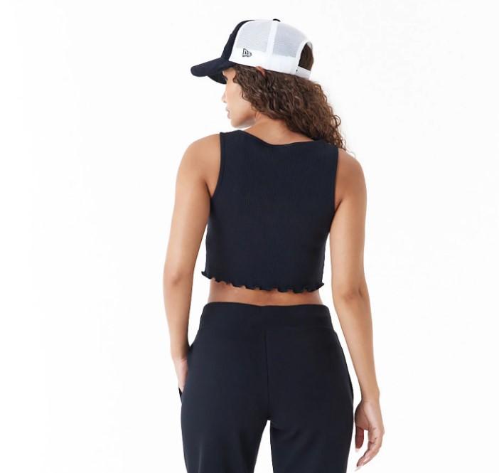 mbl lifestyle crop tank neyyan 60435297 BLKPSL NEW ERA