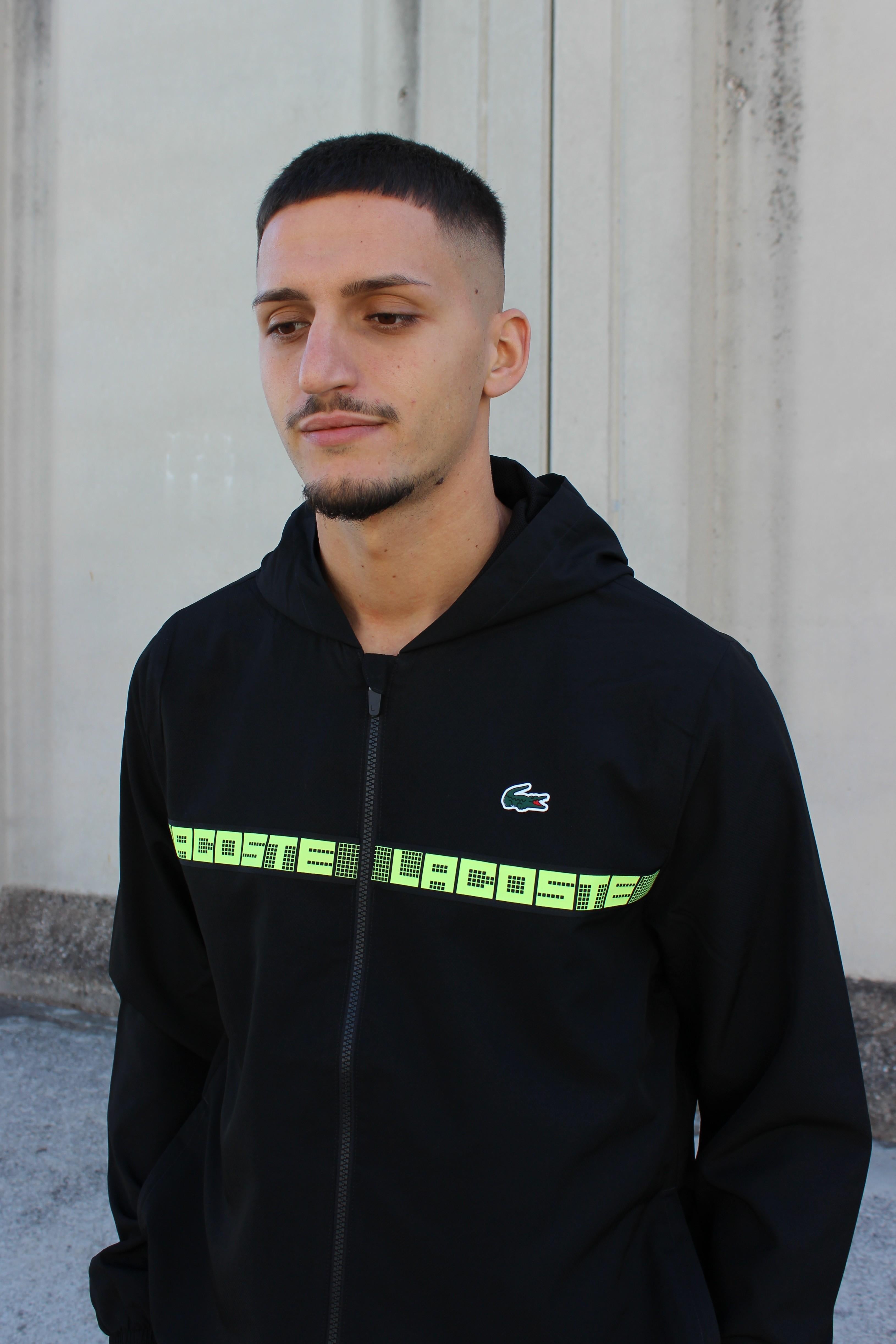 Tuta Da Tennis Con Logo A Righe WH4757 031 LACOSTE
