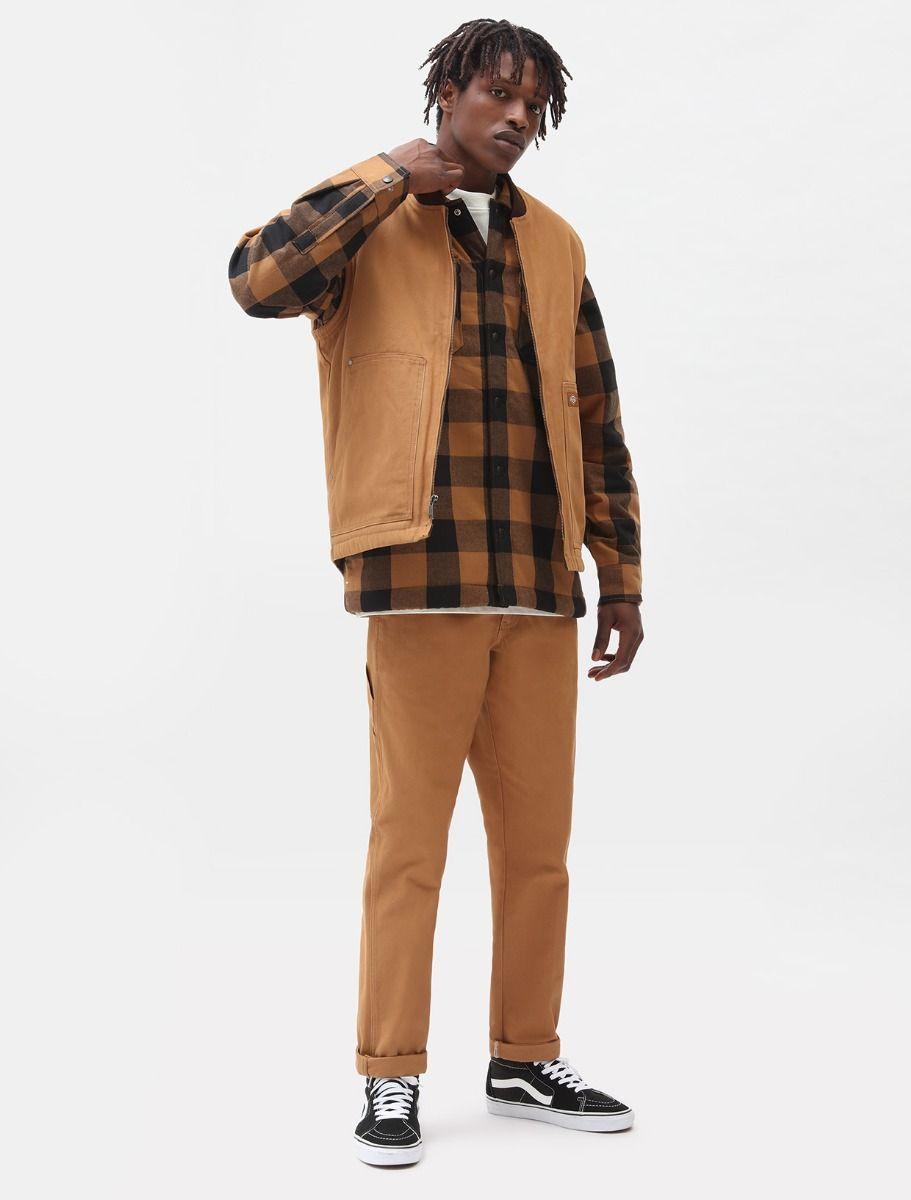 Camicia Sacramento Rivestita In Fleece DK0A4XGR D01 DICKIES
