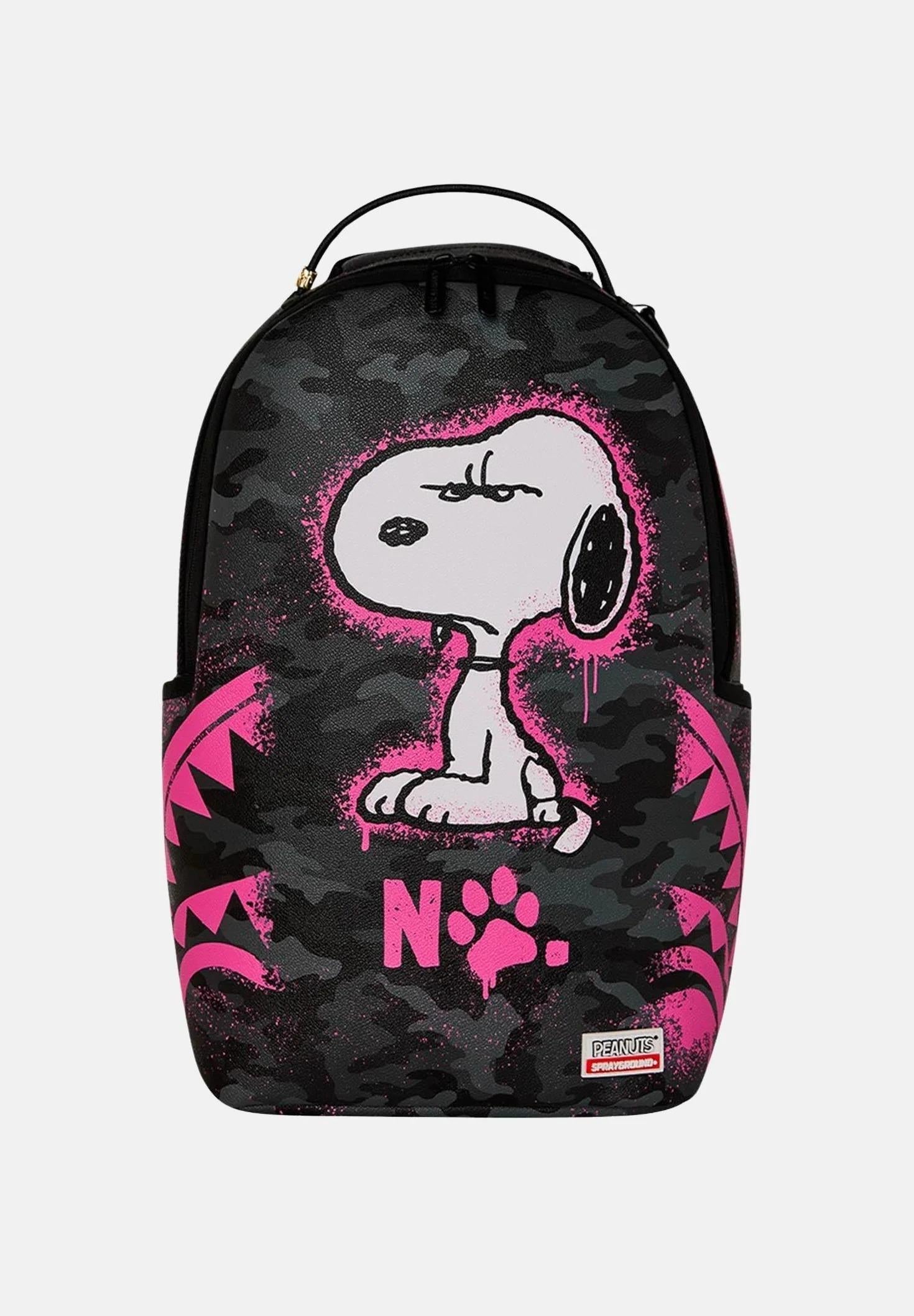 Peanuts Snoopy Pink Stencil 910B8781NSZ UNI SPRAYGROUND
