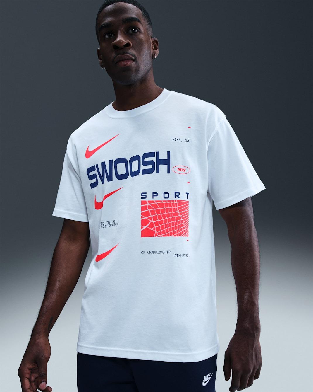 Sportswear T-shirt Max90 HV0162 100 NIKE