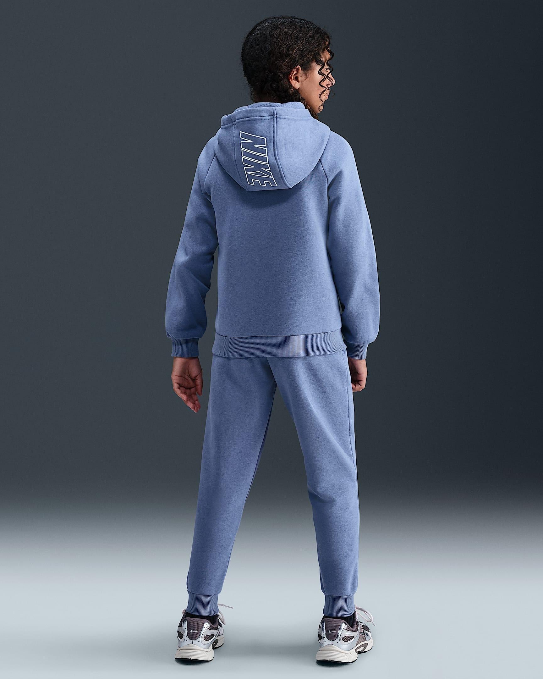 Sportswear Club Fleece<BR/>Tuta con cappuccio HQ9318 499 NIKE