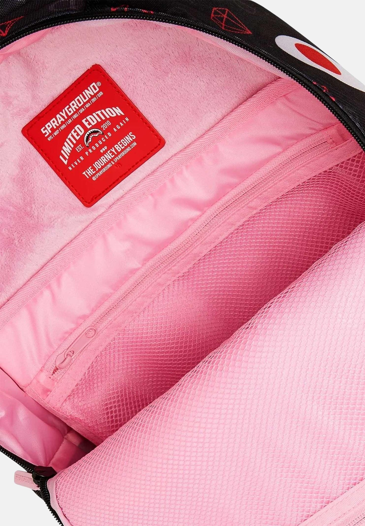 Pink Panther Paw Prints Dlxr Backpack