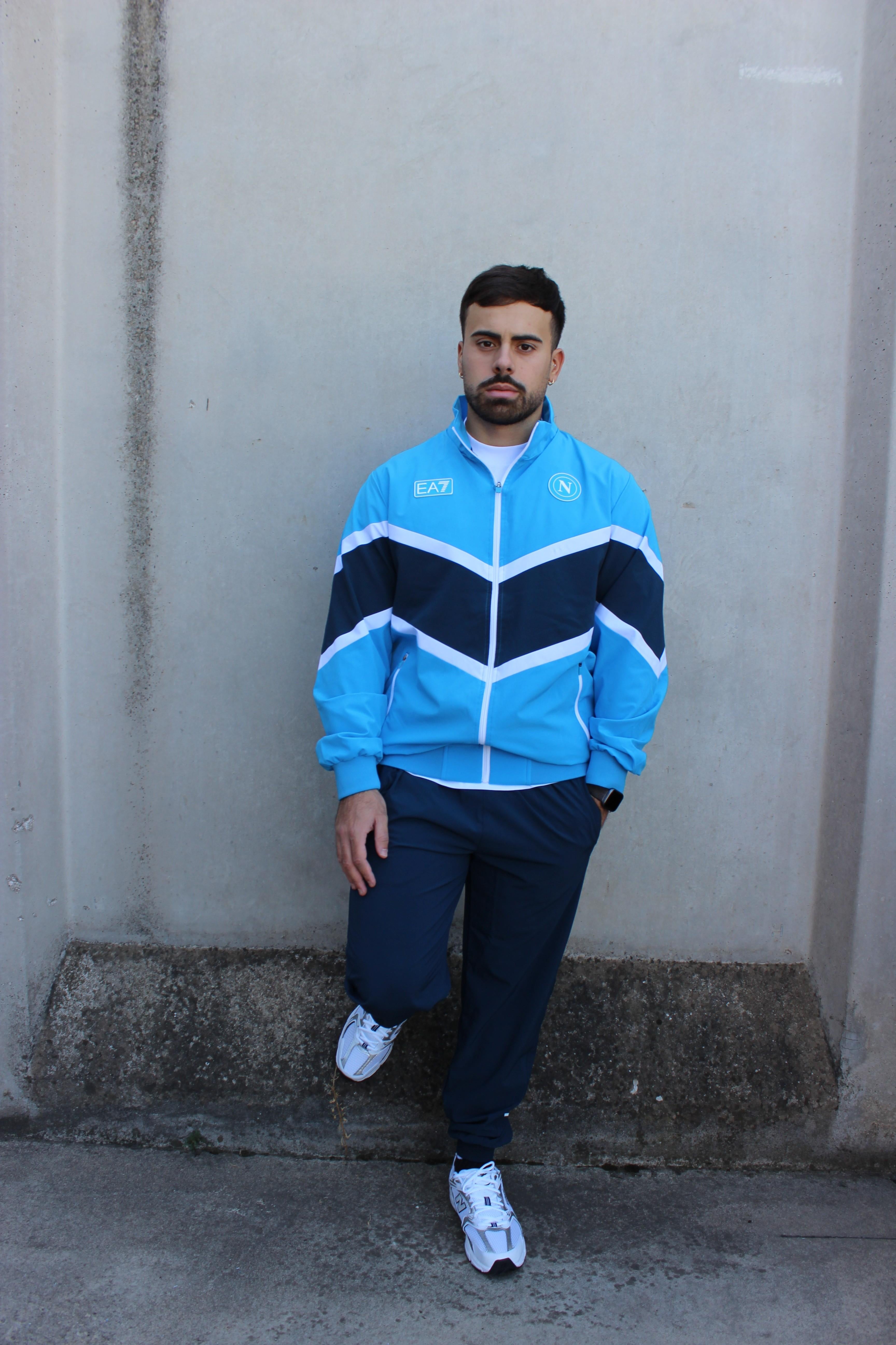 Tuta Polystretch no capp TUTA POLYSTRETCH NO CAPP AZZ EA7