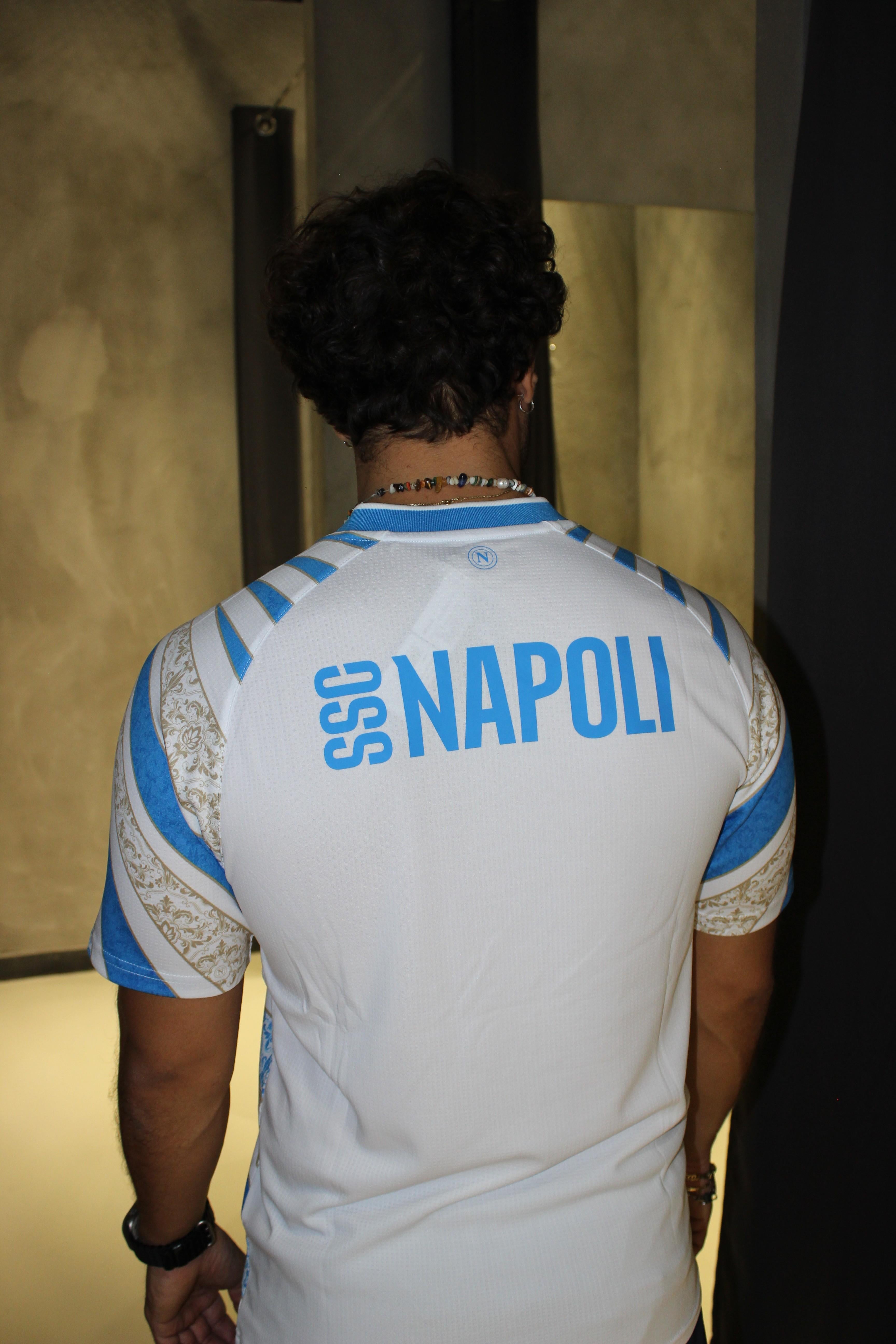 Maglia Prematch MAGLIA PREMATCH WHITE/AZZ EA7