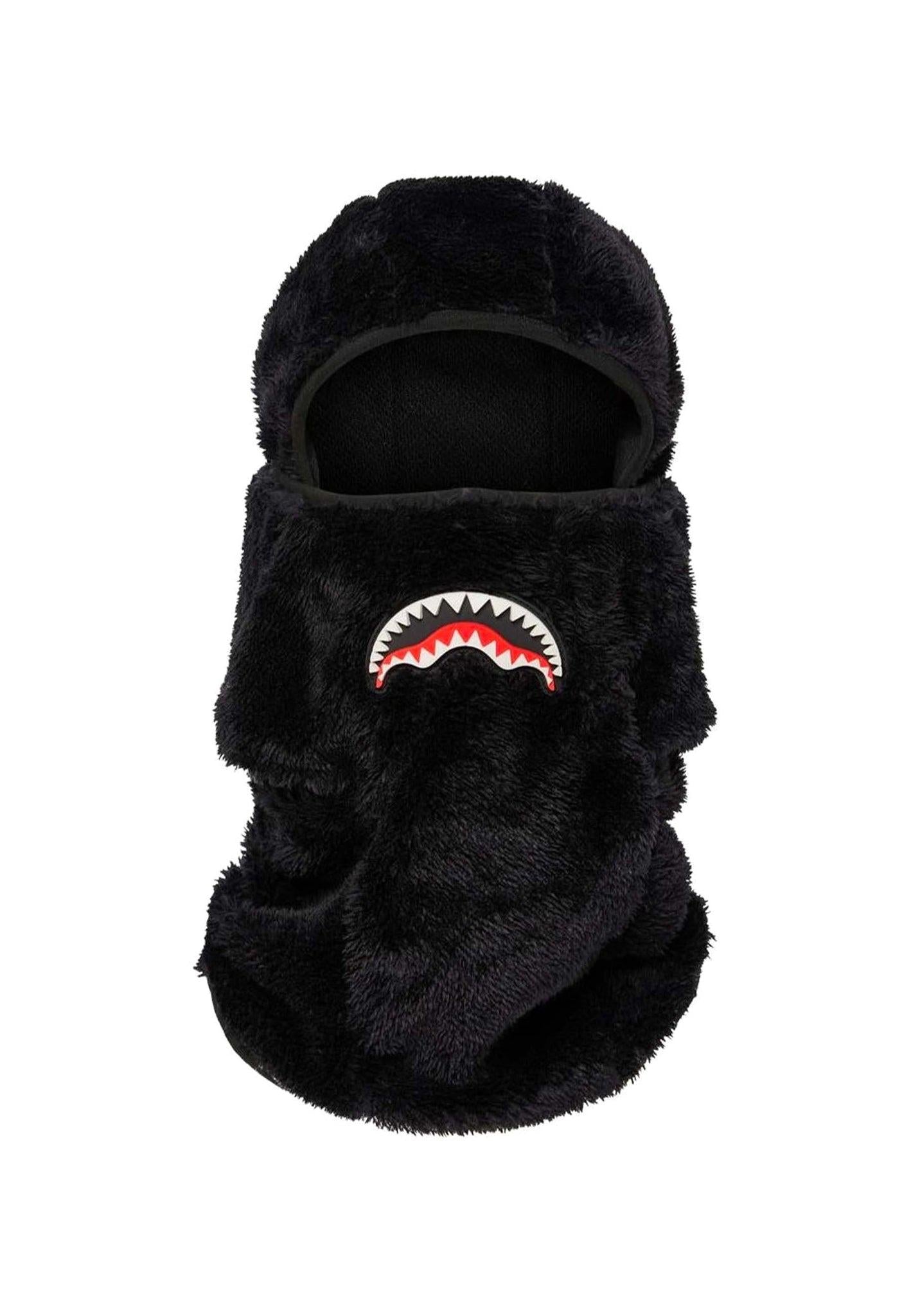 Balaclava SKI MASK in ecopelliccia con logo shark 910HW415 NSZ SPRAYGROUND