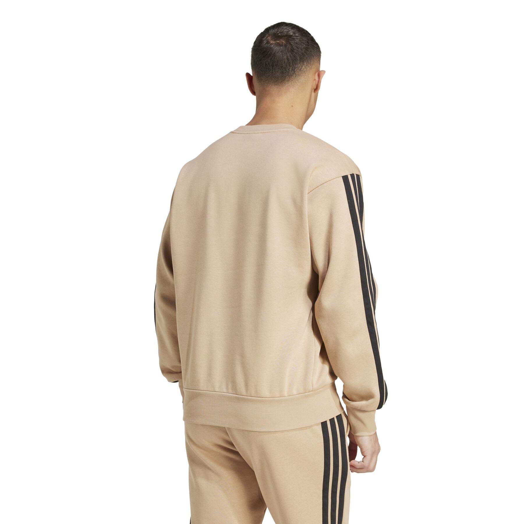 Essentials 3-Stripes Fleece Sweatshirt JX0702 UNI ADIDAS