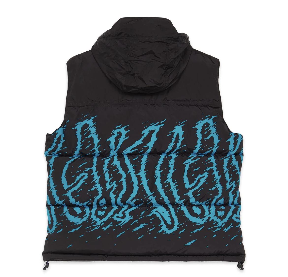 Fast puff vest 23SOJV02 BLQACK OCTOPUS
