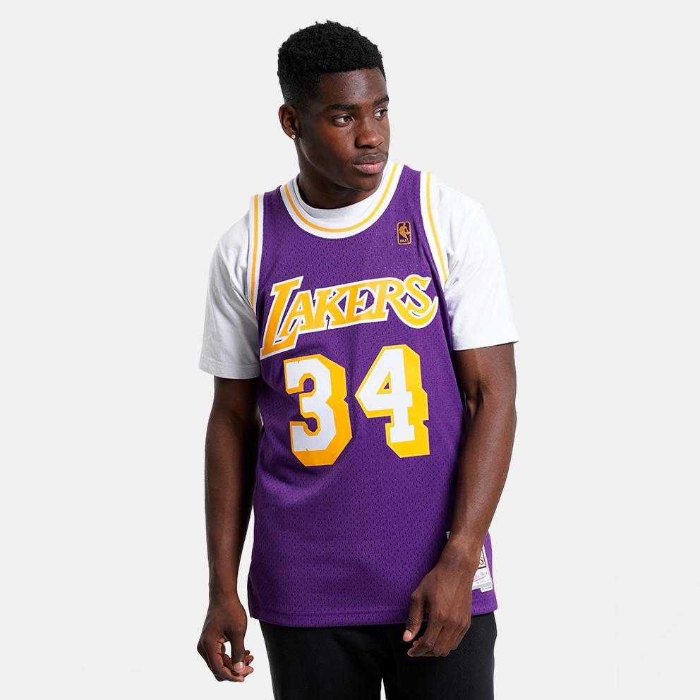 LOS ANGELES LAKERS - SHAQUILLE O'NEAL SMJYGS18178 PURPLE MITCHELL&NESS