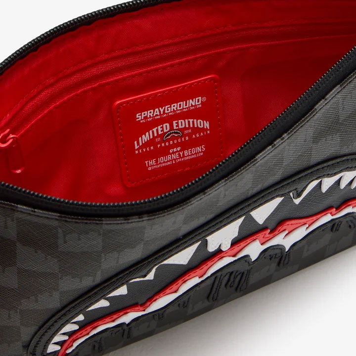 Dripping Sharks In Paris Crossover Clutch 910B7969NSZ UNI SPRAYGROUND