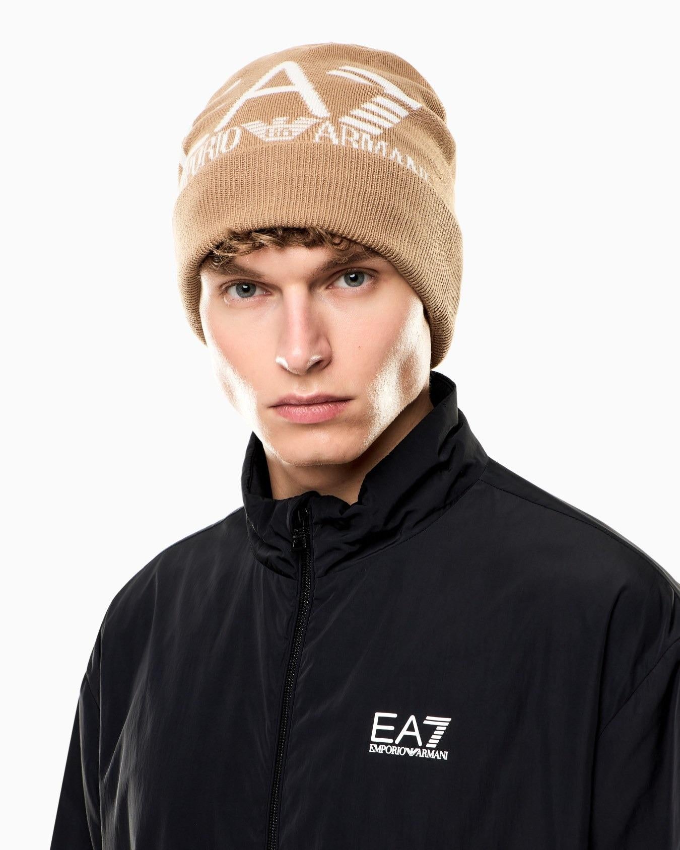 BEANIE HAT 7X000006 M6180 ARMANI