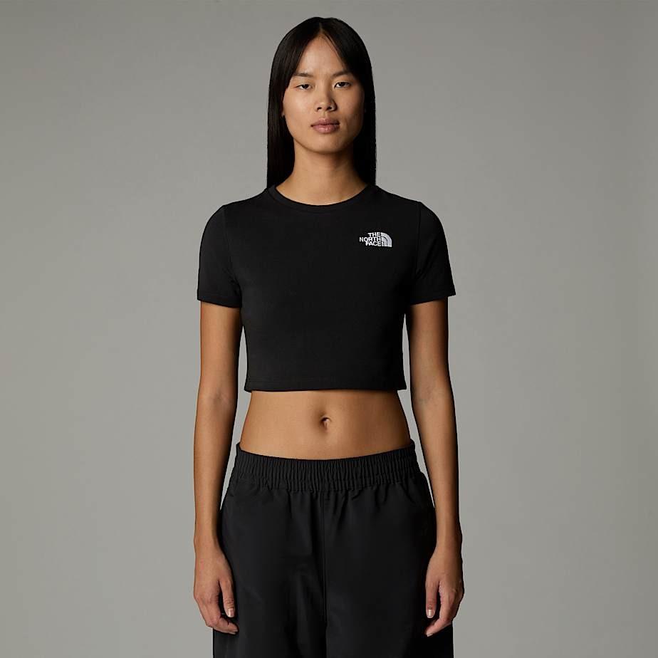 Essential Cropped Slim Tee NF0A55AO JK31 THE NORTH FACE