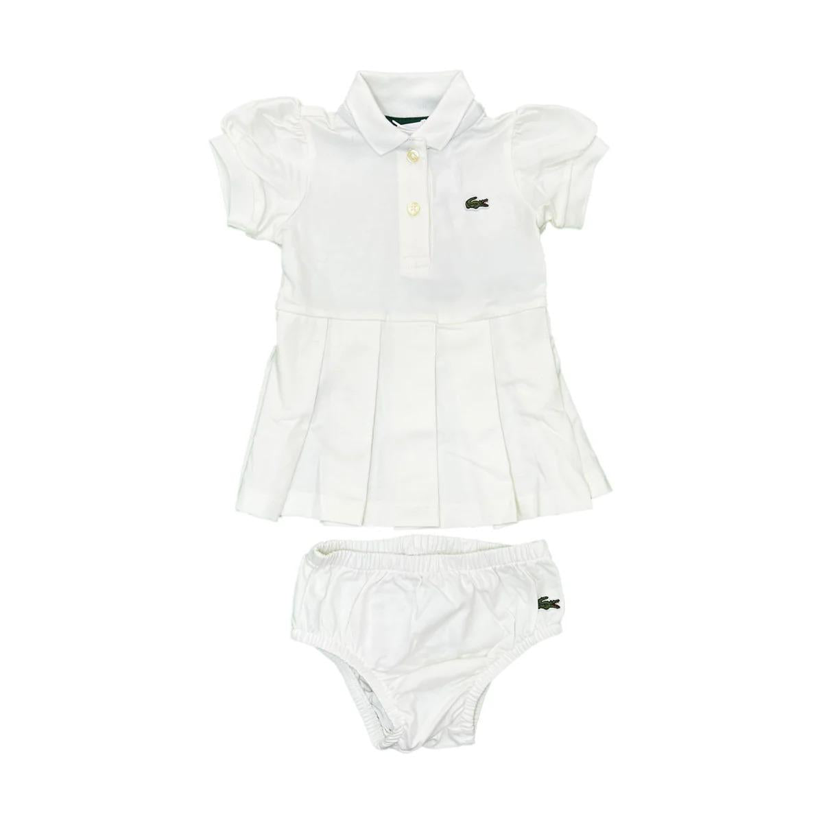 lcg Pleated Dress 147394 70V LACOSTE