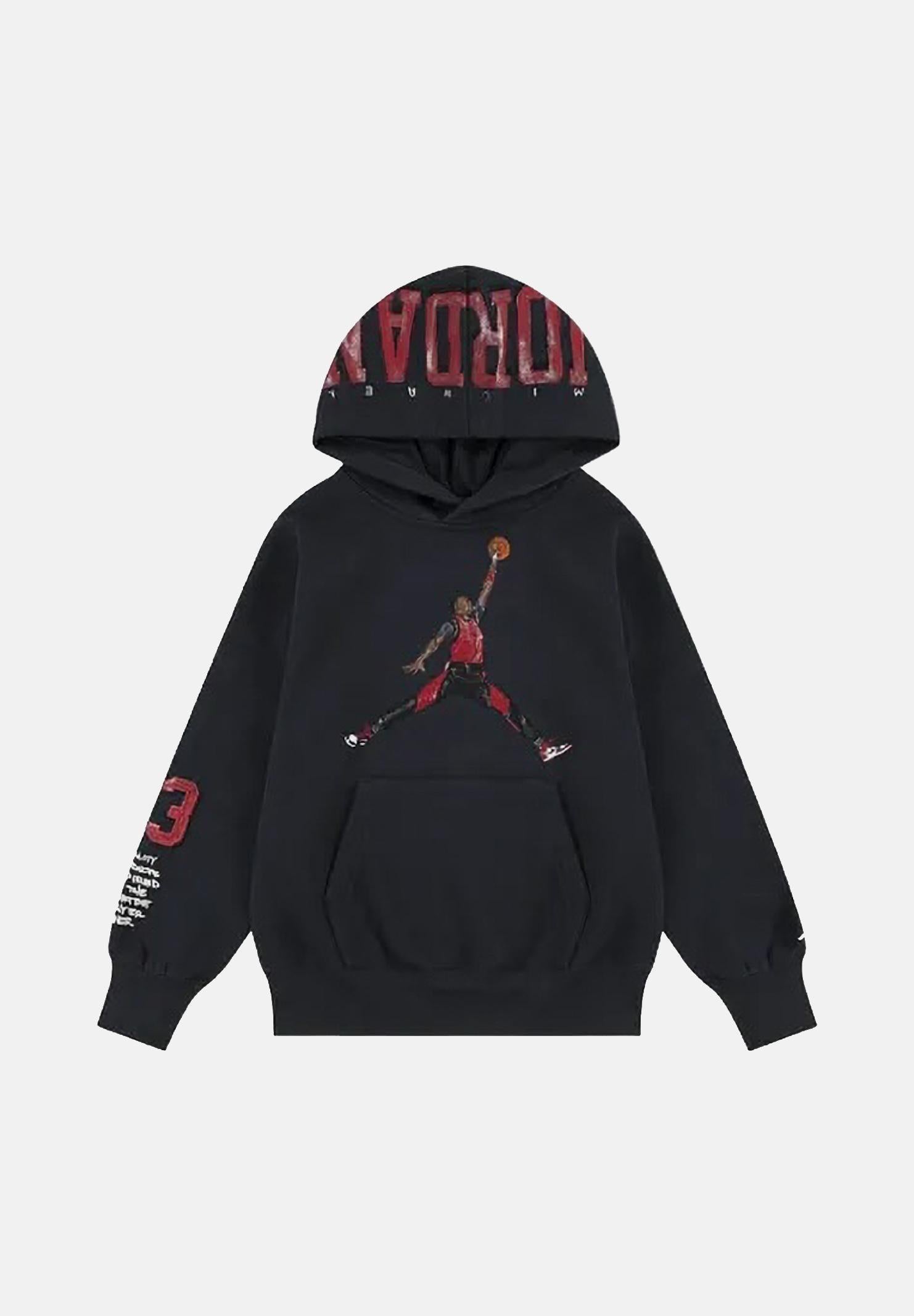 JORDAN Felpa con cappuccio con maxi stampa Jumpman 95F382 GOT JORDAN