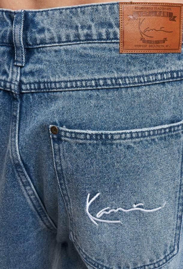 KK OG distressed baggy five pocket denim KM234033 1 KARL KANI