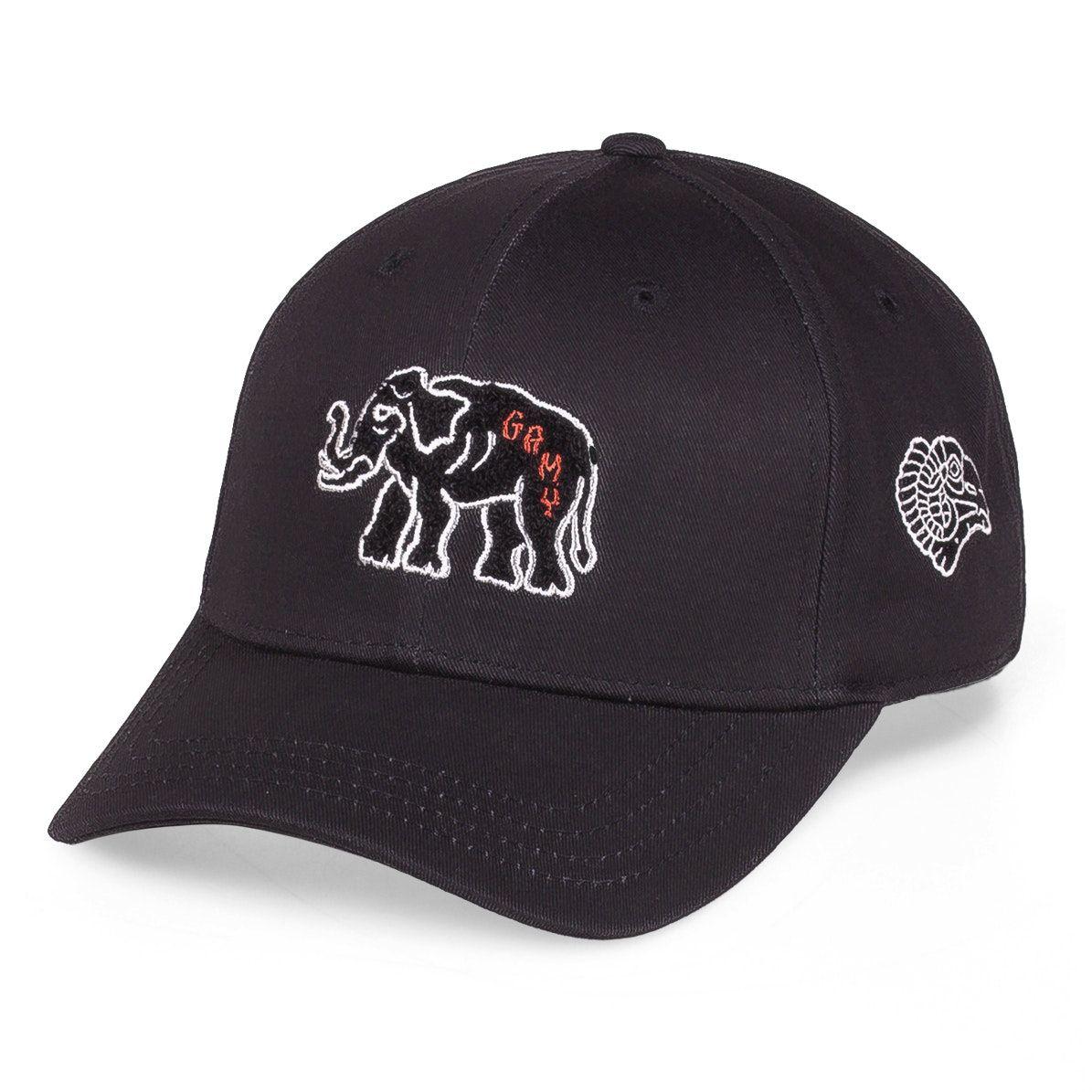 Curved Visor Snapback GRCC343 BLK GRIMEY