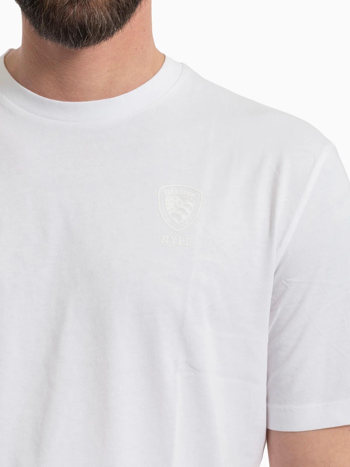 T-shirt Blauer 26SBLUH02302 100 BLAUER