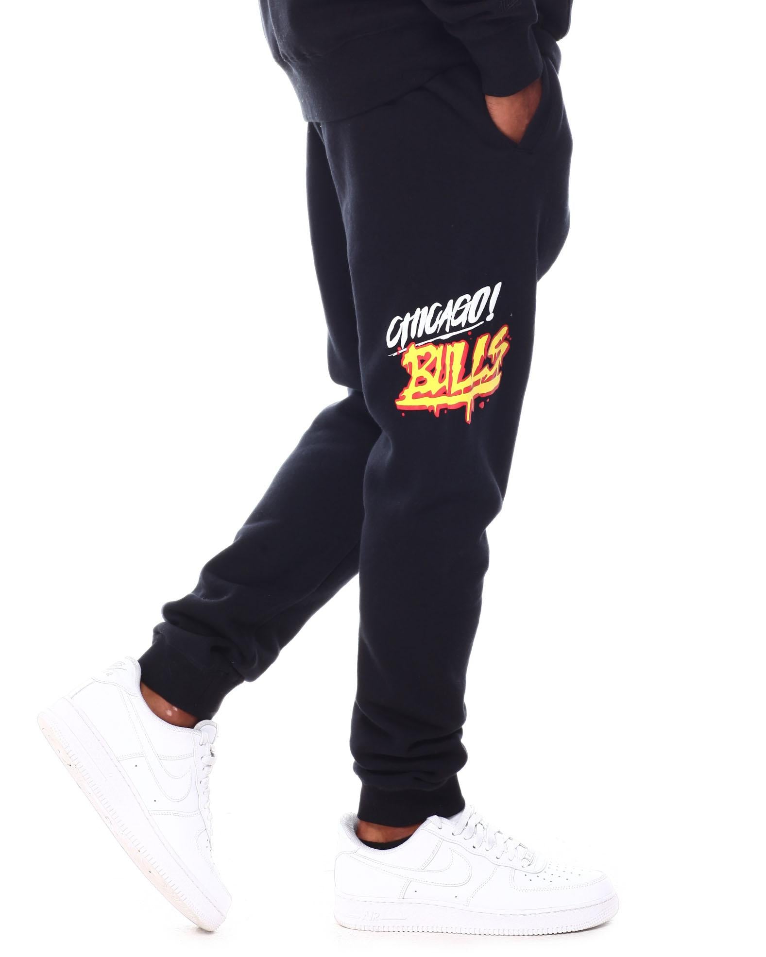 NBA Sweatpants PSWP4773 CBUBLK MITCHELL&NESS