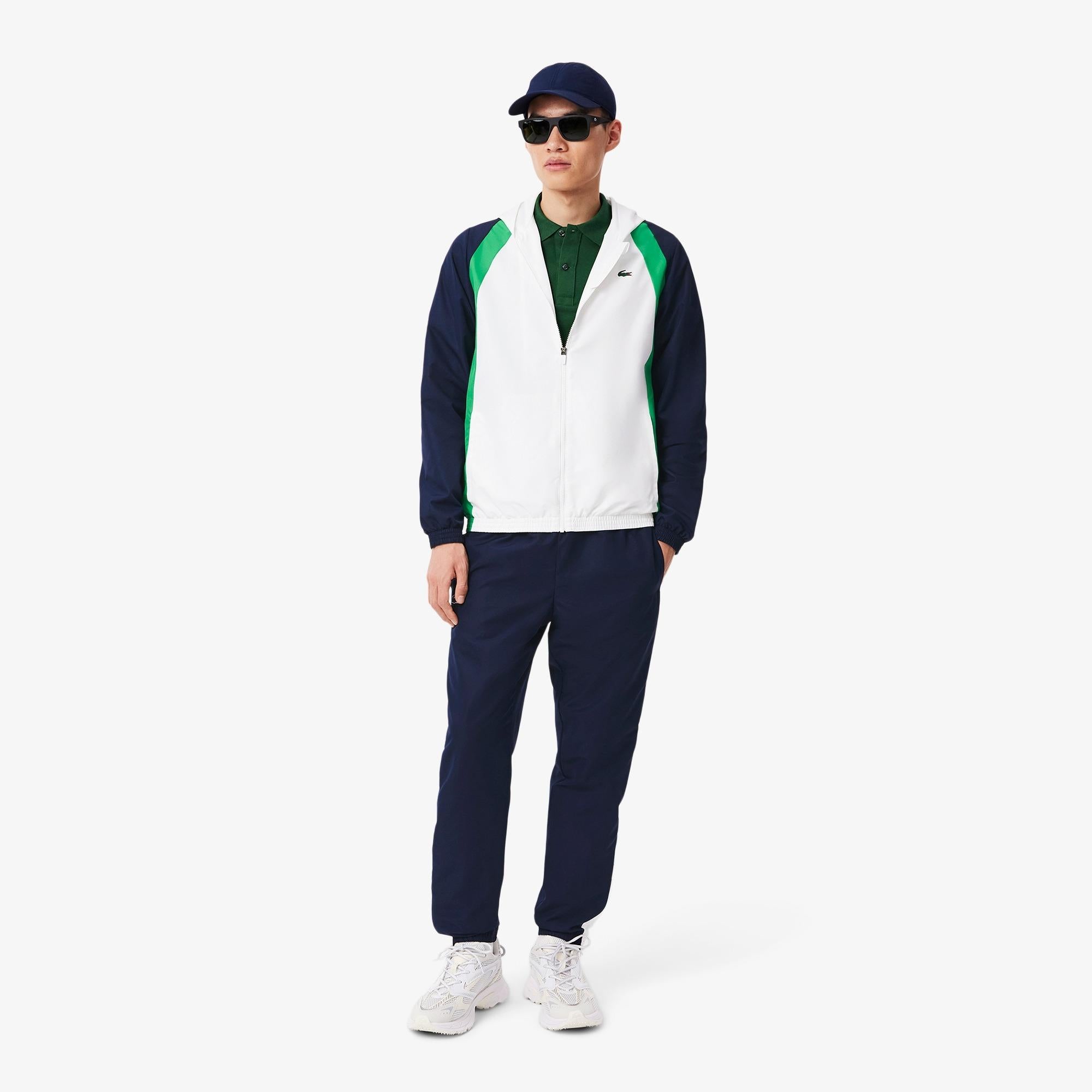 Tuta sportiva color block WH8980 H5I LACOSTE