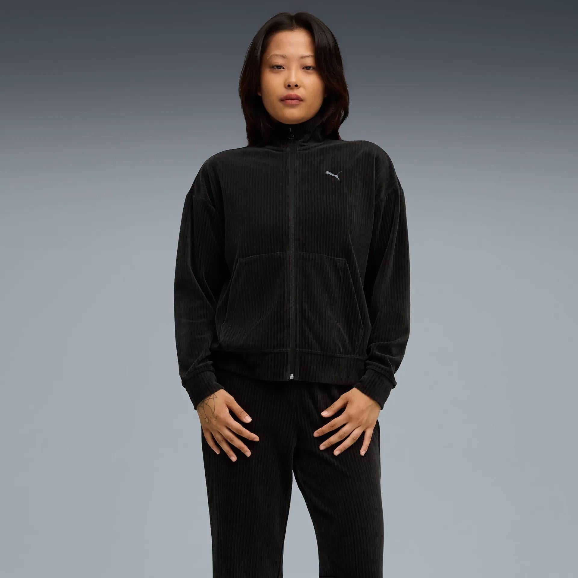 Velour Rib Relaxed Suit op 688164 01 PUMA