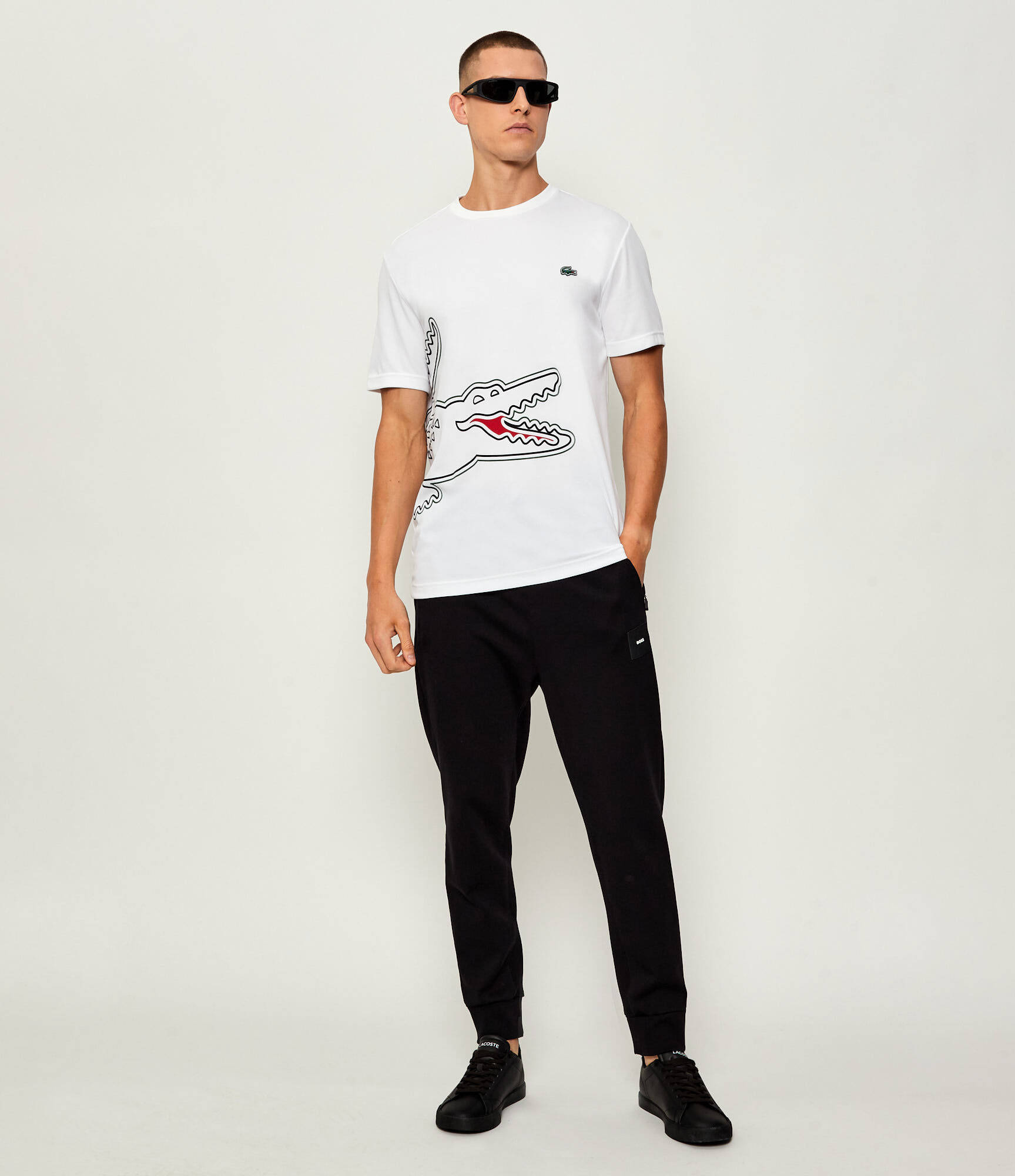 T-Shirt Logo TH7403 001 LACOSTE