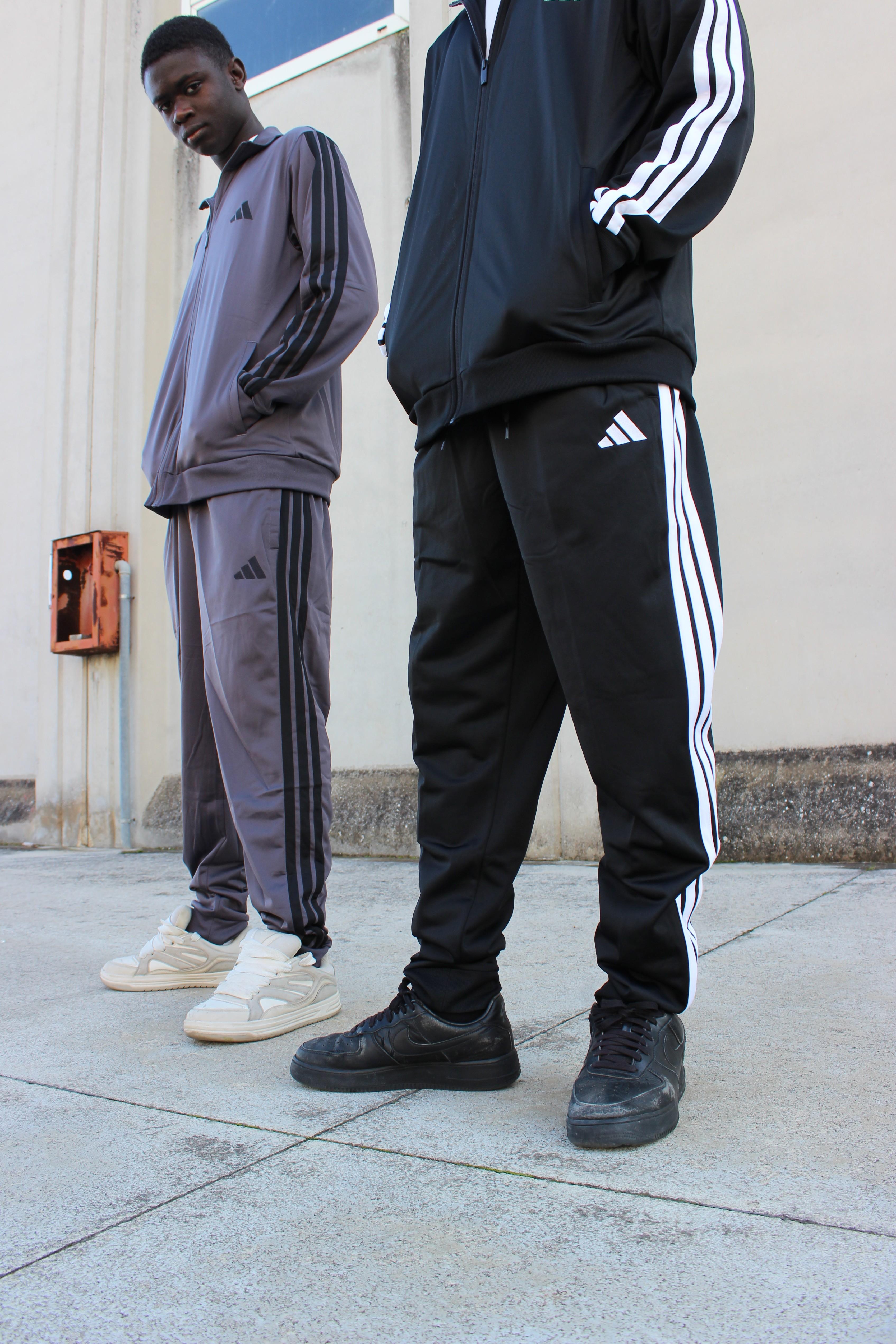 Tuta sportiva Basic 3 Strisce Tricot Track Suit JI8858 UNI ADIDAS
