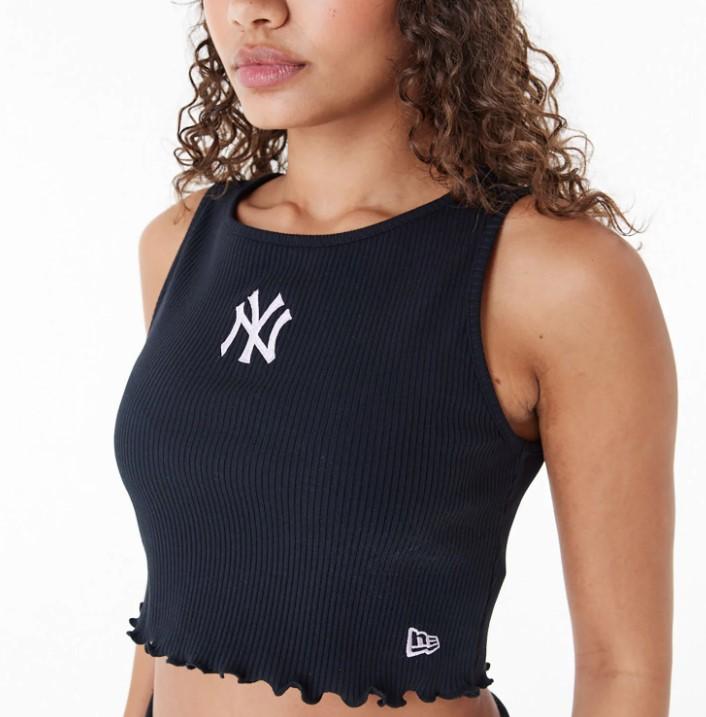mbl lifestyle crop tank neyyan 60435297 BLKPSL NEW ERA