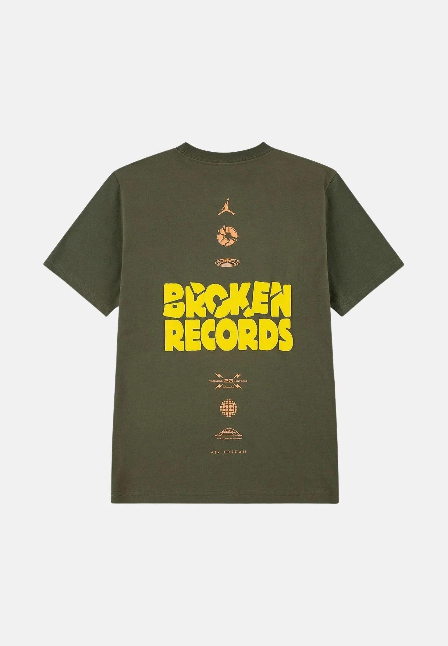 JBD mj broken records tee 95F628 F84 JORDAN