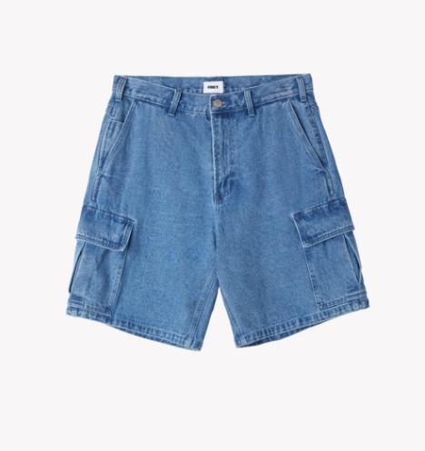 Baggy Denim Cargo 22MC0000904 LIGHTINDIGO OBEY