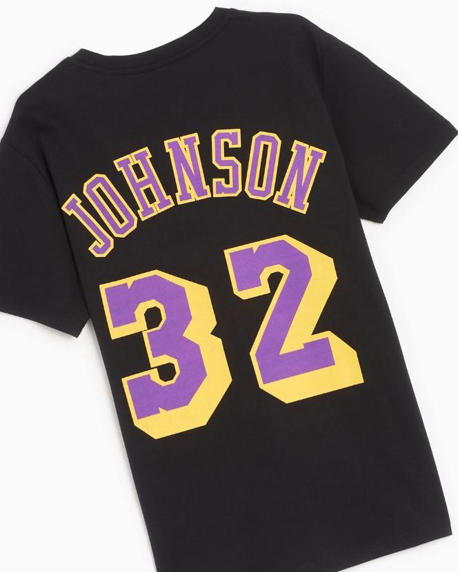 Nba NN Tee BMTRINTL1074 LALMJBLCK MITCHELL&NESS