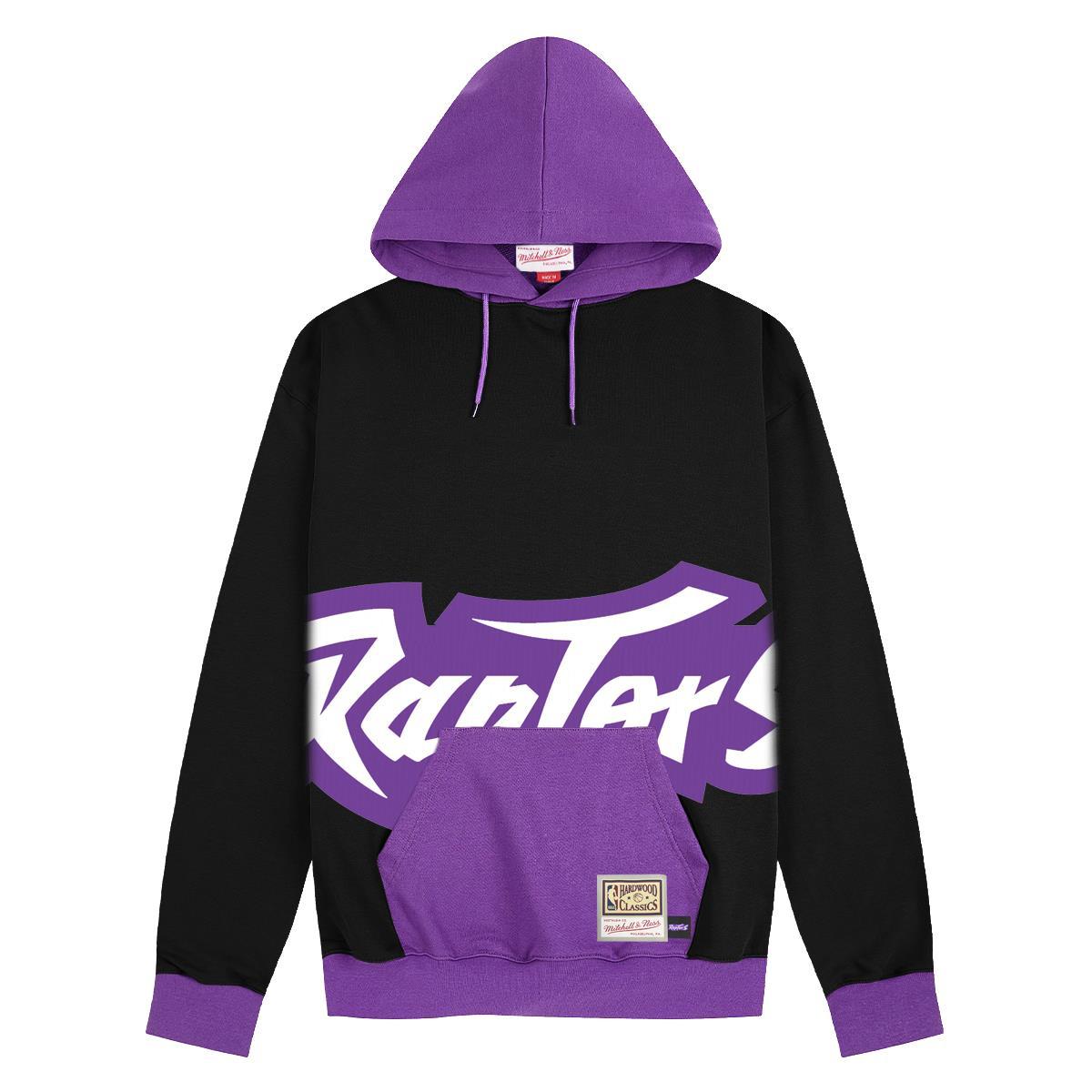 Hoodie Raptors FPHD4352 TRABLK MITCHELL&NESS