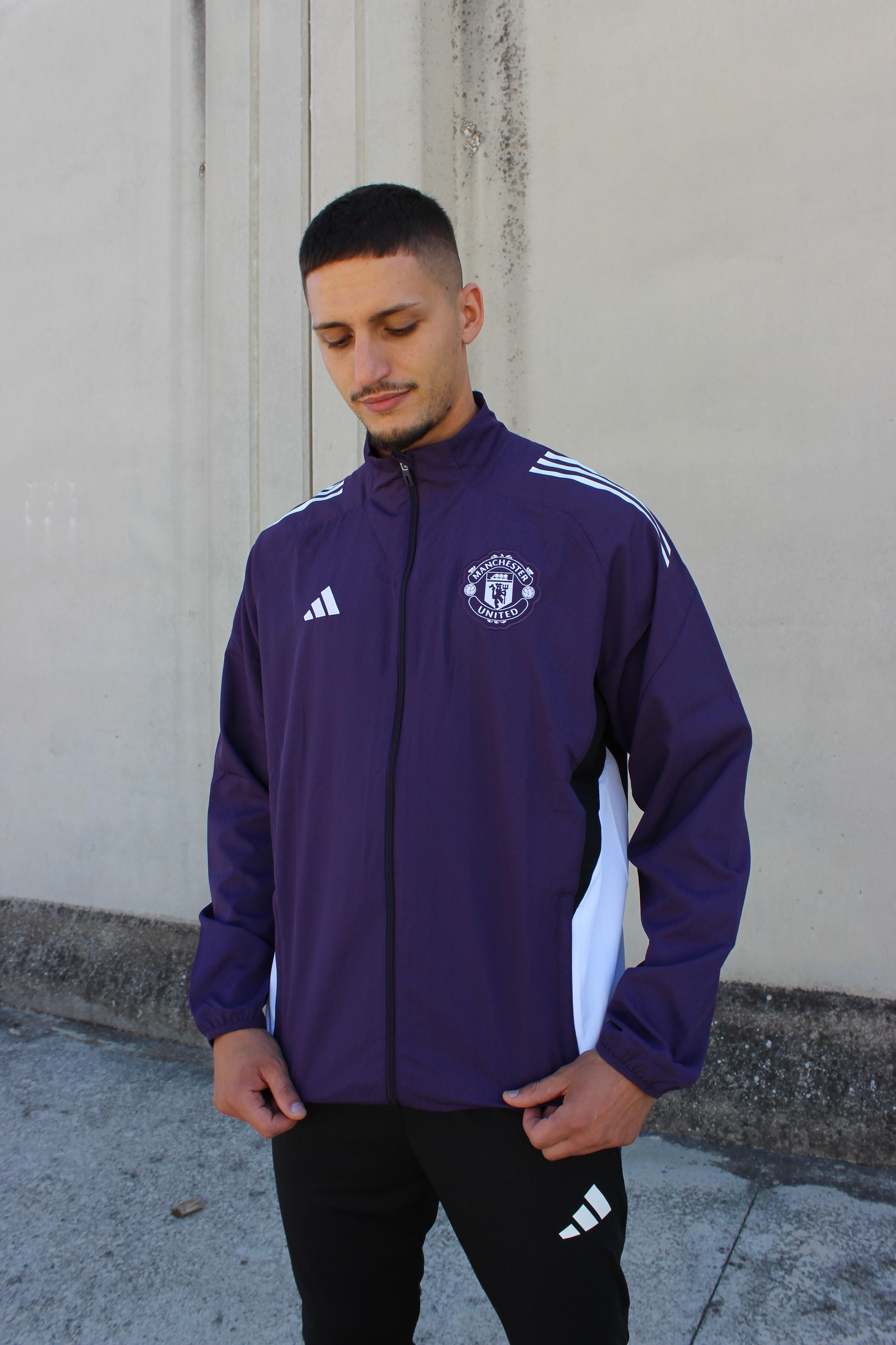 Tuta con zip Manchester United JP3107 UNI ADIDAS