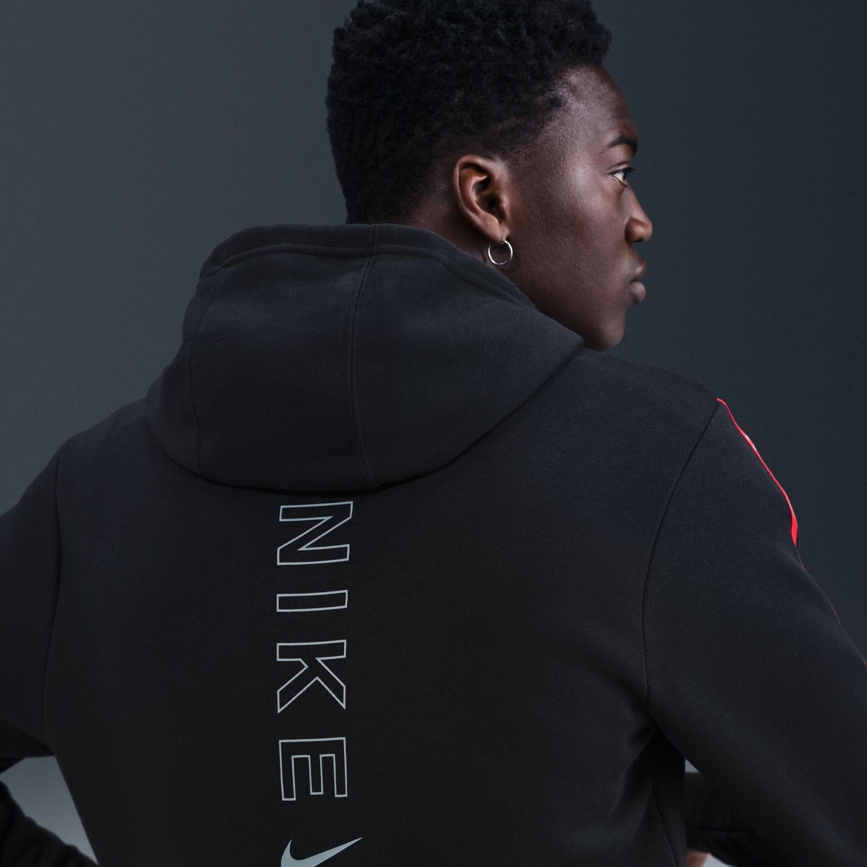 Tuta Con Cappuccio e Zip Con Cuciture A Contrasto IH4285 010 NIKE