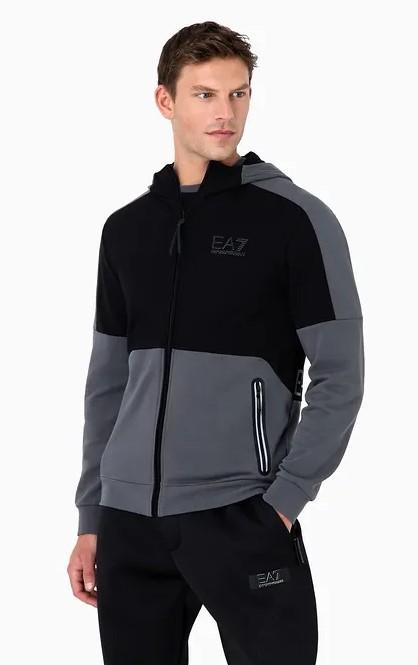 Athletic Colour Block Zip 6RPM33 1977 EA7