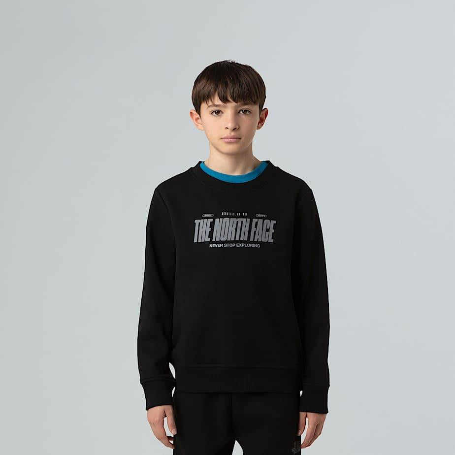 Reflective Logo Relaxed Crew NF0A8EAT JK31 THE NORTH FACE