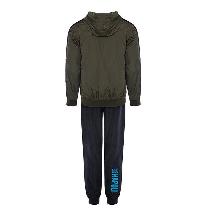 Tuta nylon con cappuccio TUTA NYLON CAPP OLIVE NIGHT EA7