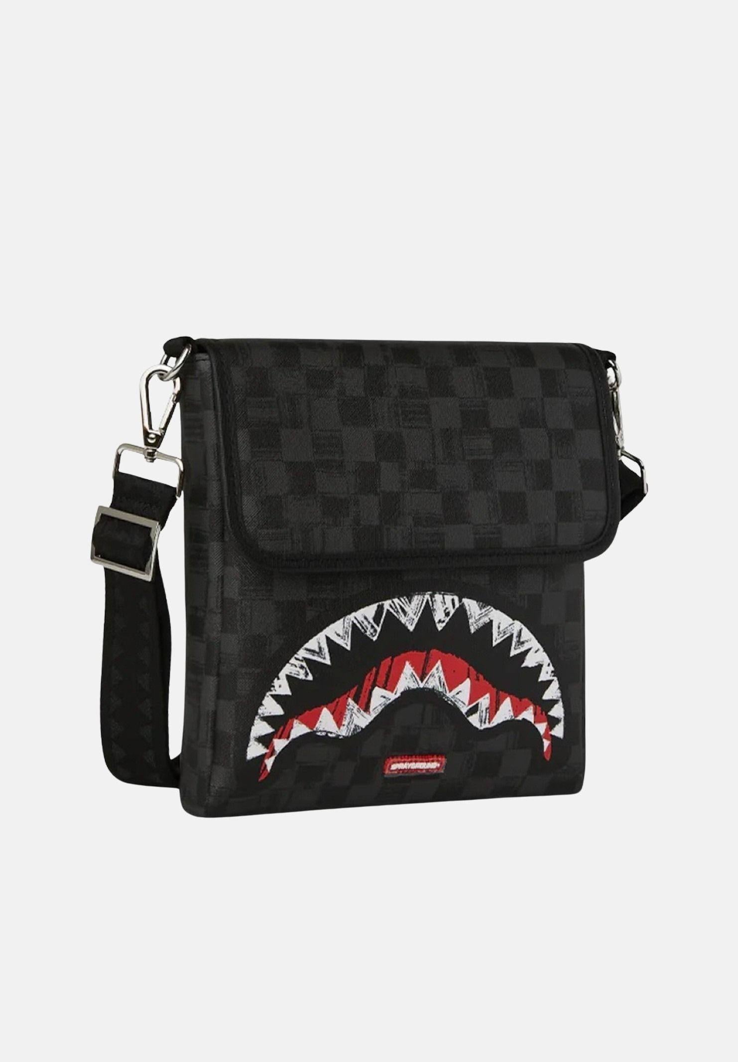 Scribble Shark Messenger Bag 910B8228 NSZ SPRAYGROUND