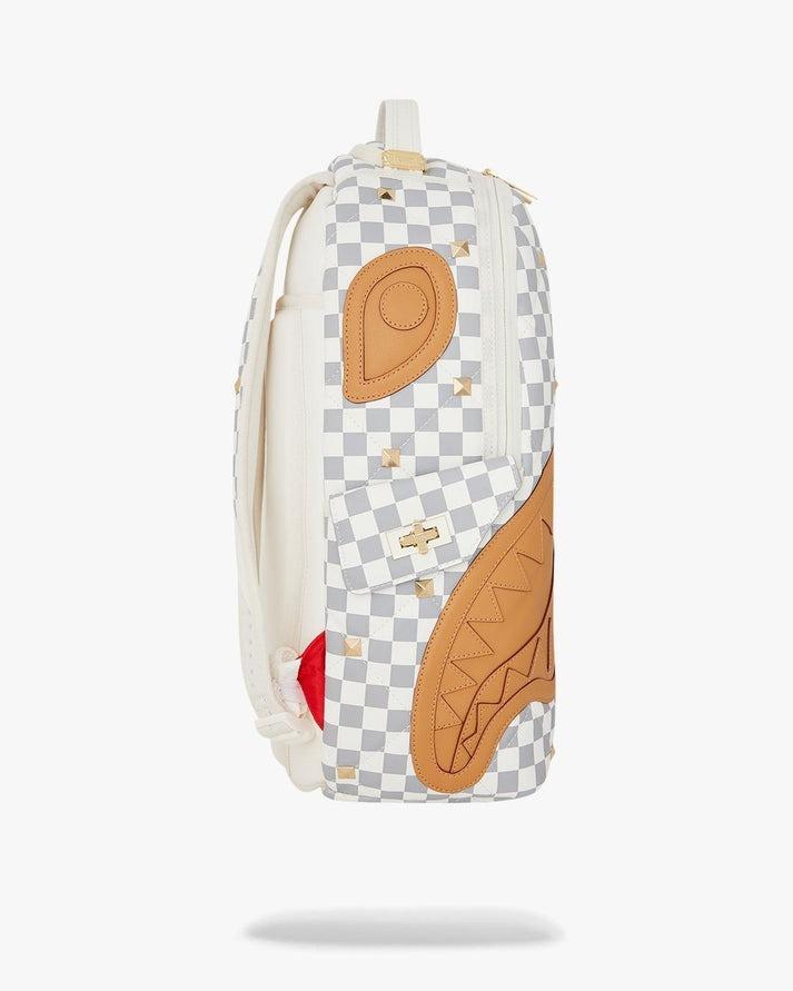 Cream henny quilt puff backpack 910B7537 NSZ SPRAYGROUND