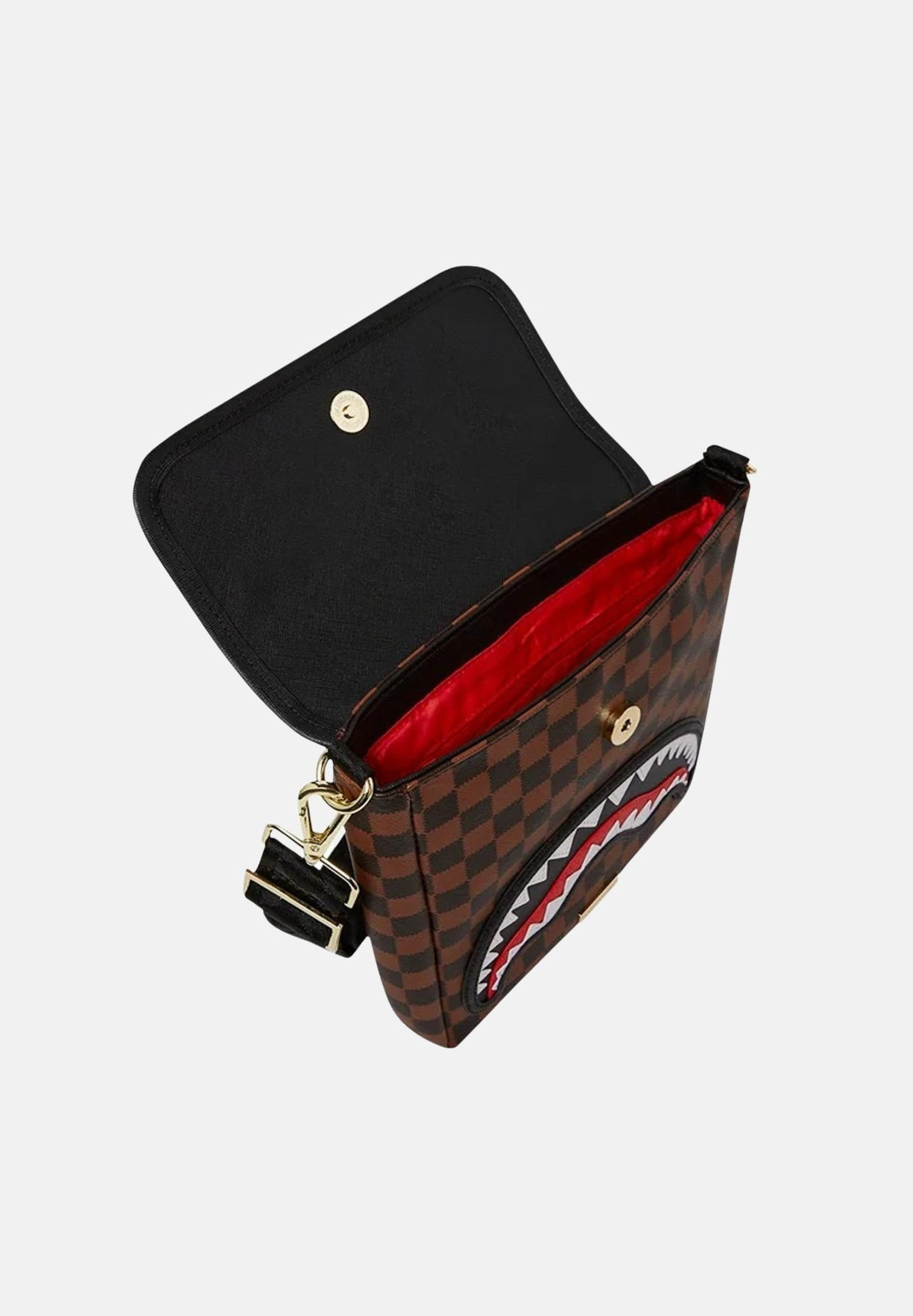 Sawtooth Sharks In Paris Messenger Sling 910B7839NSZ UNI SPRAYGROUND